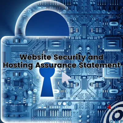 Digital looking lock representing website and hosting security.