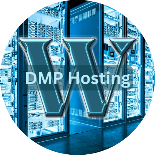 2026 logo for DMP Hosting